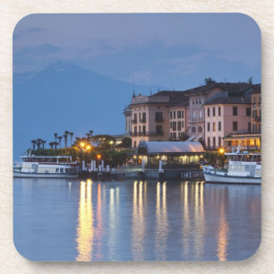 Italy, Como Province, Bellagio. Town view, Coaster