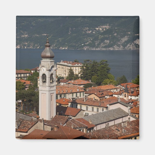 Italy, Como Province, Menaggio. Town view and 2 Magnet (Front)