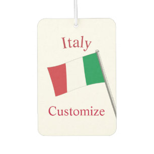 Italy Country Flag Thunder_Cove Air Freshener