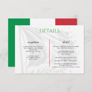 Italy Couple Enclosure Card