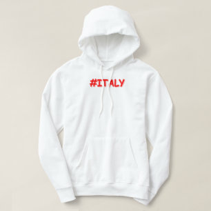 "#ITALY" Cute Design. Buy Now Hoodie