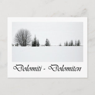 Italy, Dolomites Postcard