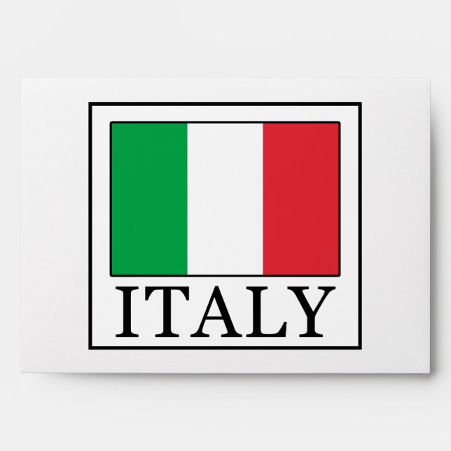 Italy Envelopes (Front)
