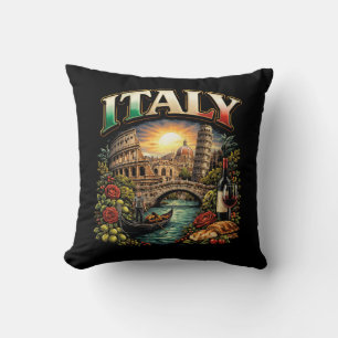 Italy Eternal Throw Pillow