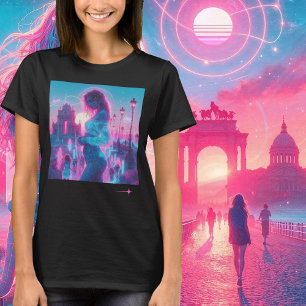 Italy Ethereal Dreamy Urban Vaporwave Retrowave T-Shirt