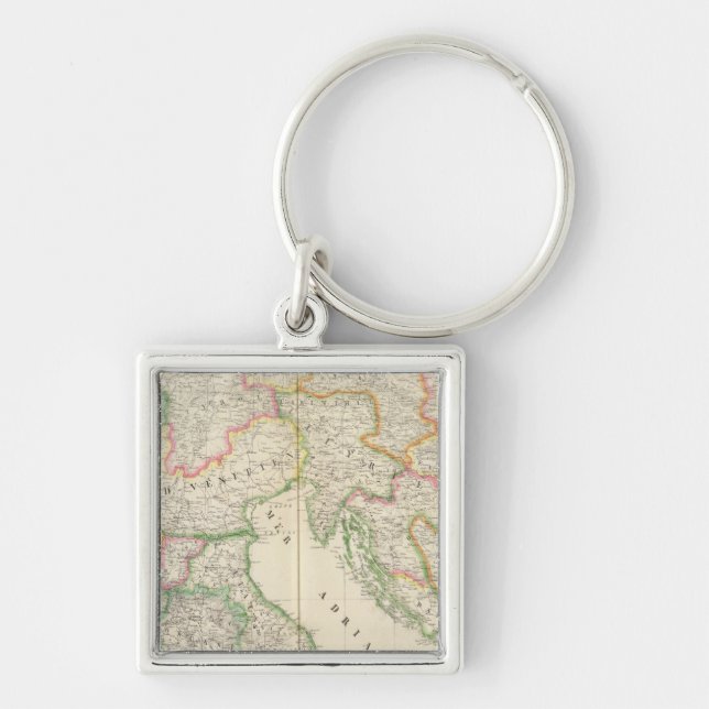 Italy Europe 20 Keychain (Front)