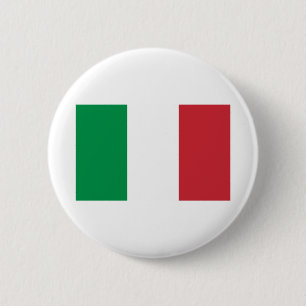 Italy Flag 2 Inch Round Button