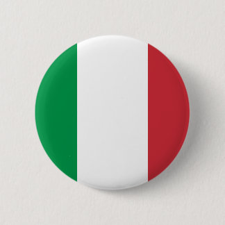 Italy Flag 2 Inch Round Button