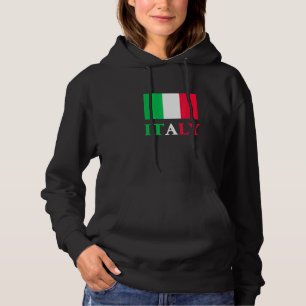 Italy Flag Bandiera Italia Country Italian Hoodie