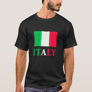 Italy Flag Bandiera Italia Country Italian T-Shirt