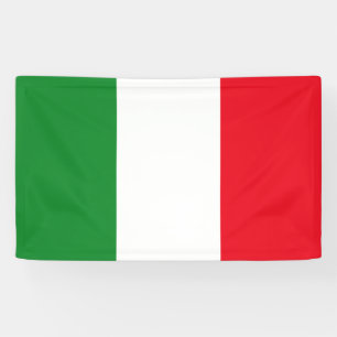 Italy Flag Banner