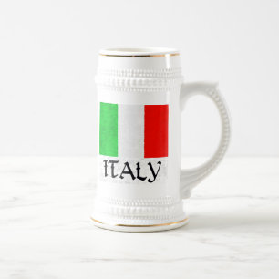 ITALY FLAG BEER STEIN