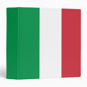 Italy Flag Binder