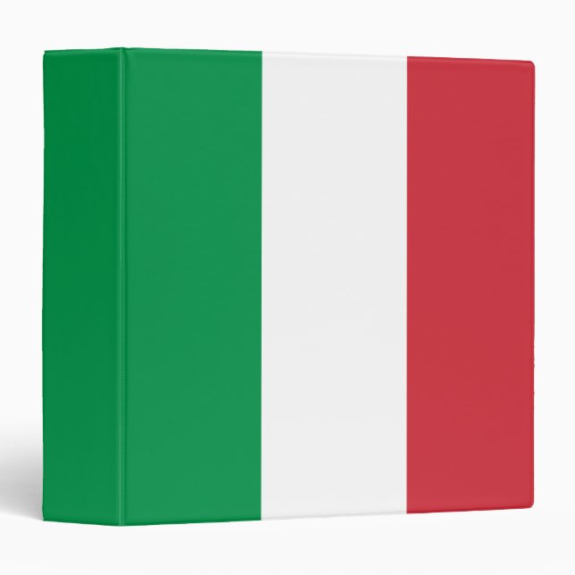 Italy Flag Binder (Front/Spine)