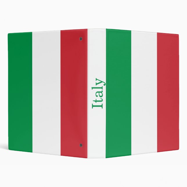 Italy Flag Binder (Background)