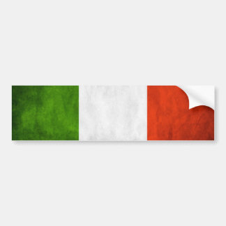 Italy Flag Bumper Sticker