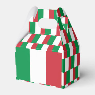 Italy Flag Favor Box