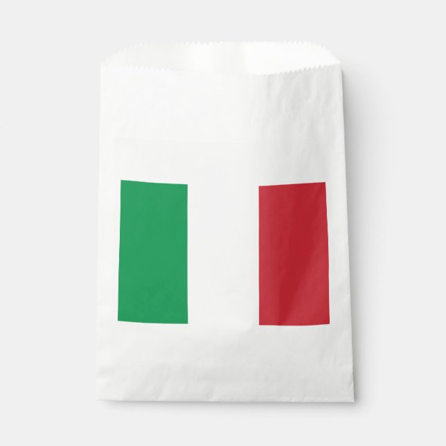 Italy Flag Favour Bag (Front)