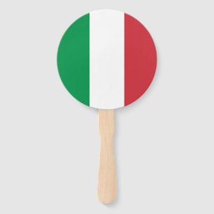 Italy Flag Hand Fan