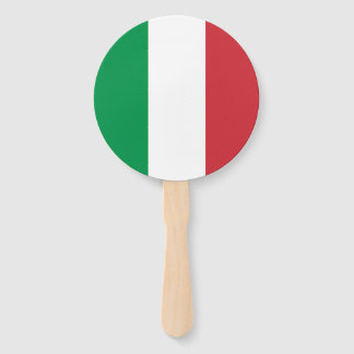 Italy Flag Hand Fan