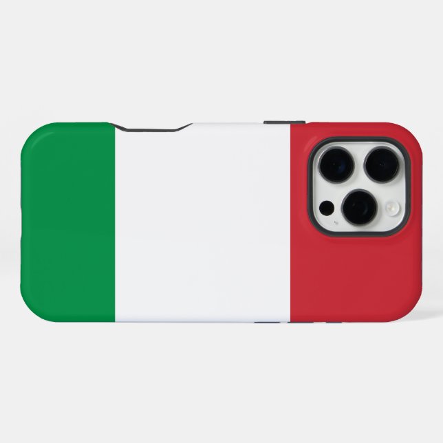 Italy Flag iPhone Case (Back Horizontal)