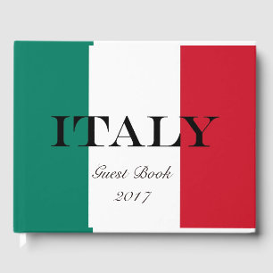 Italy flag Italia Italian Il Tricolore Guest Book