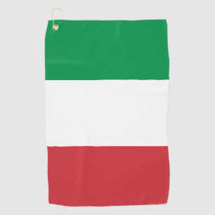 Italy Flag Italian Patriotic Golf Towel