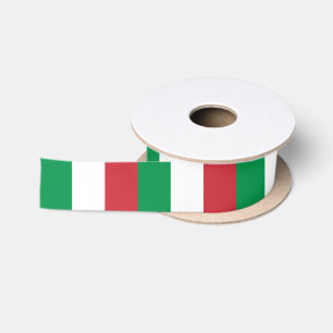 Italy Flag Italian Patriotic Satin Ribbon