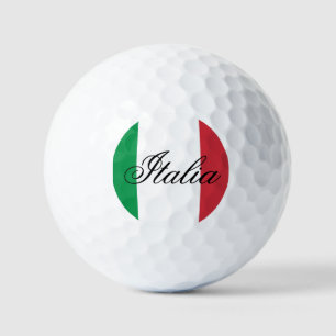 Italy Flag Italian Pride Europe Country Golf Balls