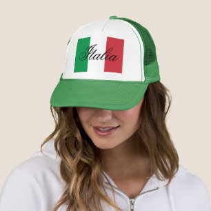 Italy Flag Italian Pride Europe Trucker Hat