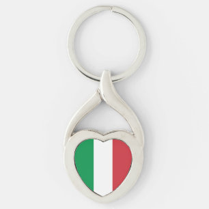 Italy Flag Keychain