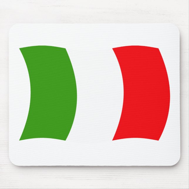 Italy Flag Mousepad (Front)