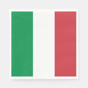 Italy Flag Napkin