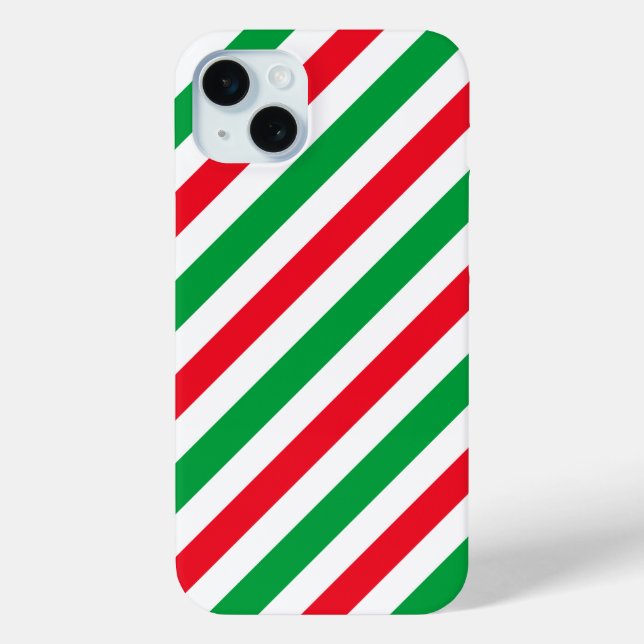 Italy flag pattern Case-Mate iPhone case (Back)