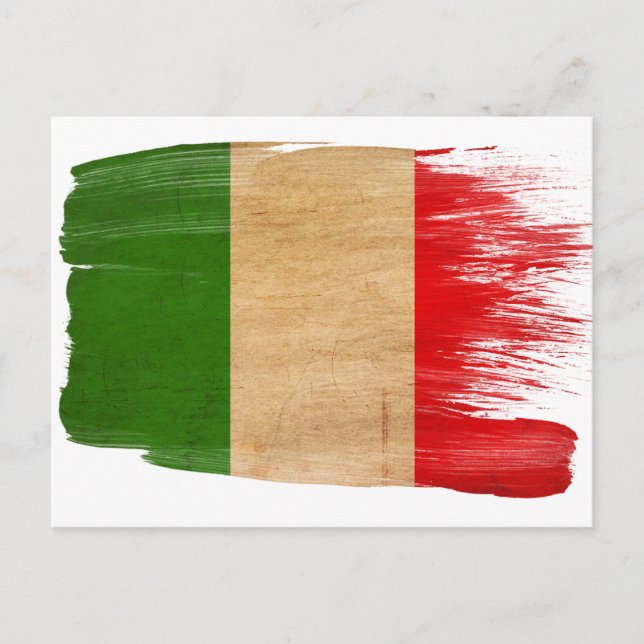 Italy Flag Postcards (Front)
