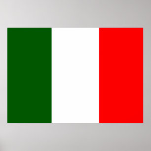 Italy Flag Poster
