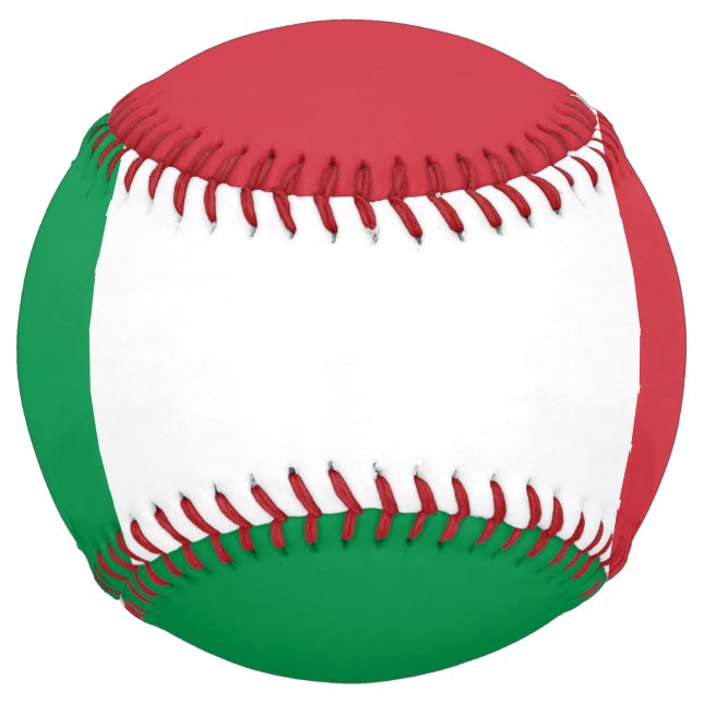 Italy Flag Softball (Front)