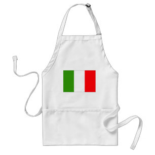 Italy flag standard apron