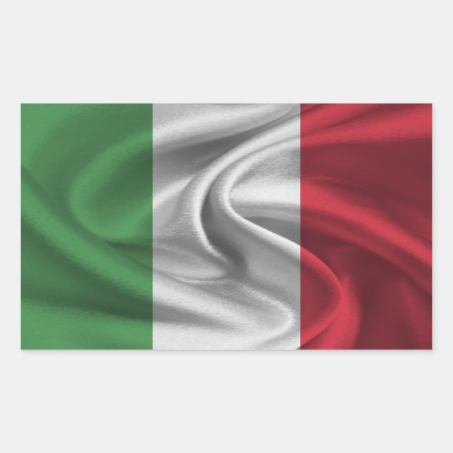 Italy Flag Sticker (Front)
