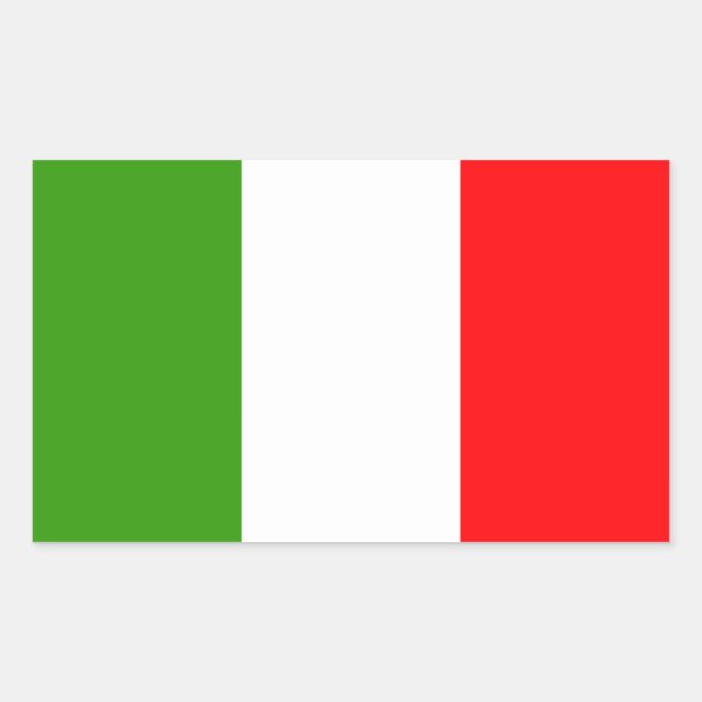 Italy flag sticker (Front)