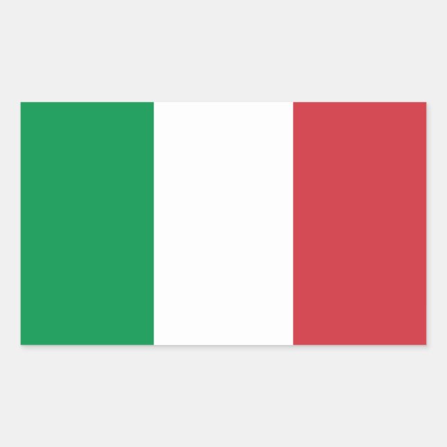 Italy Flag Sticker (Front)
