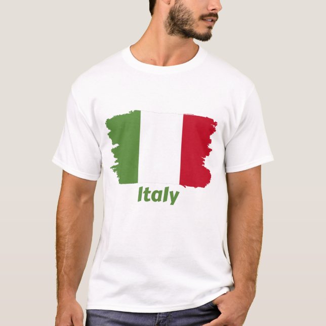 Italy Flag T-Shirt (Front)