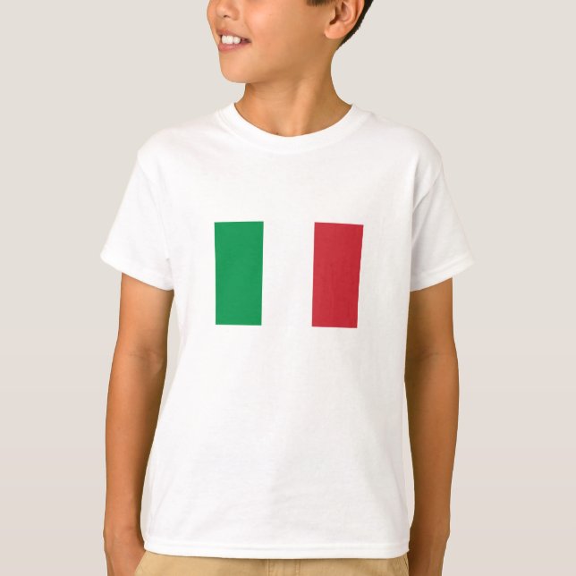 Italy Flag T-Shirt (Front)