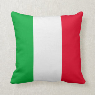 Italy Flag Throw Pillow