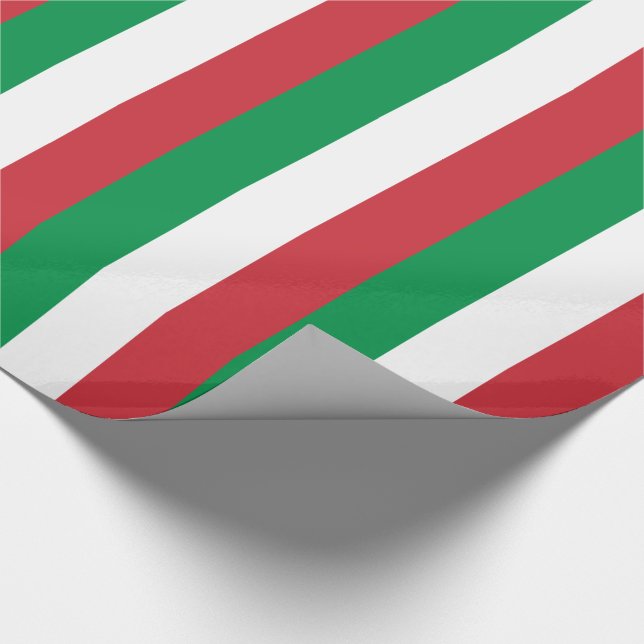 Italy Flag Wrapping Paper (Corner)