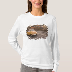 Italy, Florence. Fiat 800 Rally crosses Arno T-Shirt