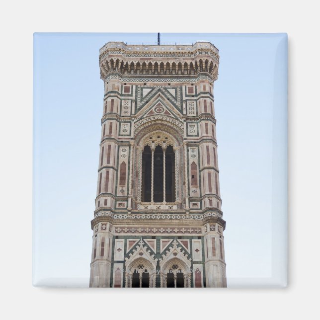 Italy, Florence, Tower in old town Magnet (Front)