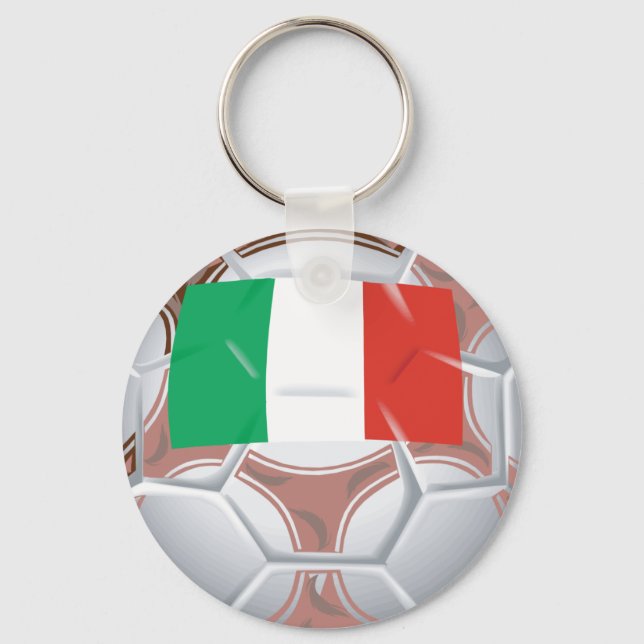 Italy Football Keychain (Front)