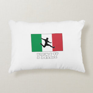 Italy Football Soccer National Team Accent Pillow