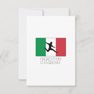 Italy Football Soccer National Team Card